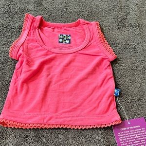 NWT Kickee Pants Pink Shirt 0-3 months